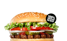 Royal feast: Burger King to trial meat-free restaurant in London