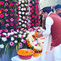 CM Dhami pays tribute to Martyrs on Vijay Diwas, honours 1971 War veterans in Dehradun