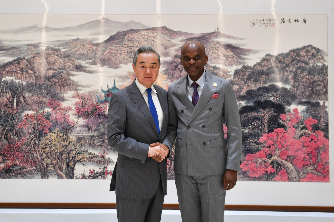 CHINA-HUNAN-CHANGSHA-WANG YI-TOGO-FM-MEETING (CN)