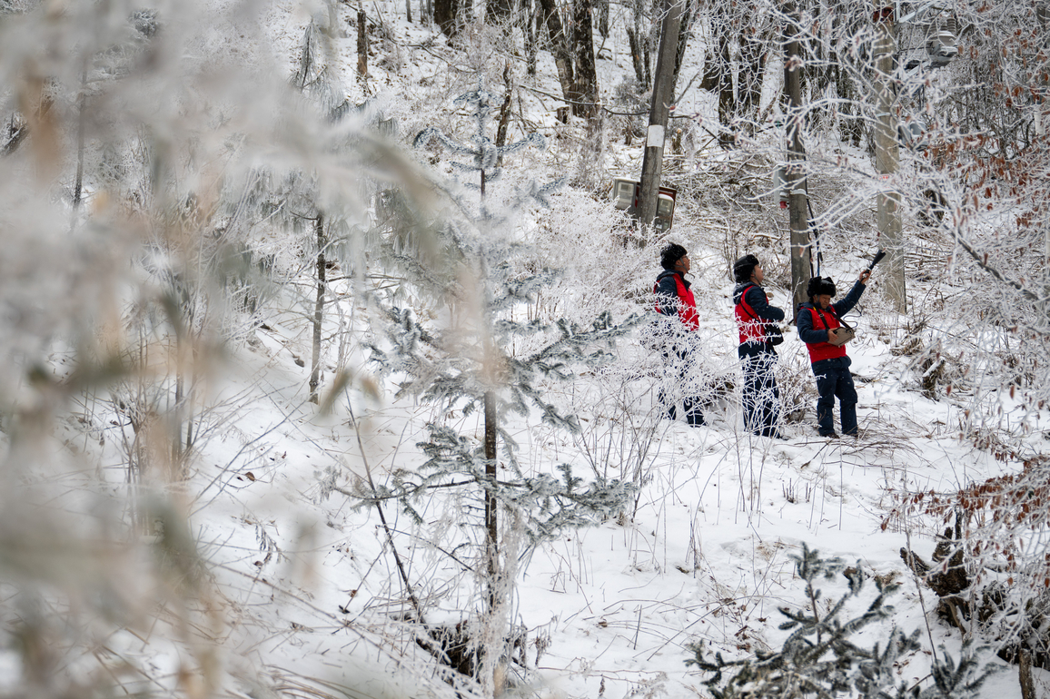 CHINA-HUBEI-POWER SUPPLY-COLD WEATHER-DEICING (CN)