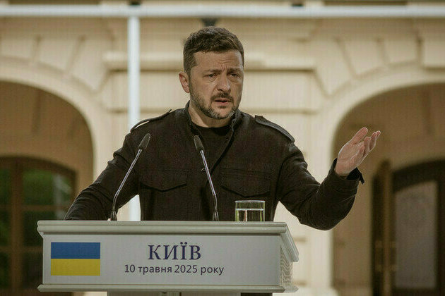 Zelensky voices demands to Russia after high-profile talks in Kiev