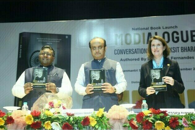 Dr Ashwin Fernandes's book Modialogue Launched at Pradhanmantri Sangrahalaya