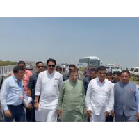 Union Minister Nitin Gadkari inspects Sant Tukaram and Sant Dnyaneshwar Palkhi Marg projects