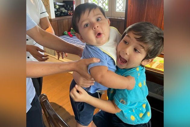 Kareena, Saif Ali Khan's sons are tiny bundles of cuteness