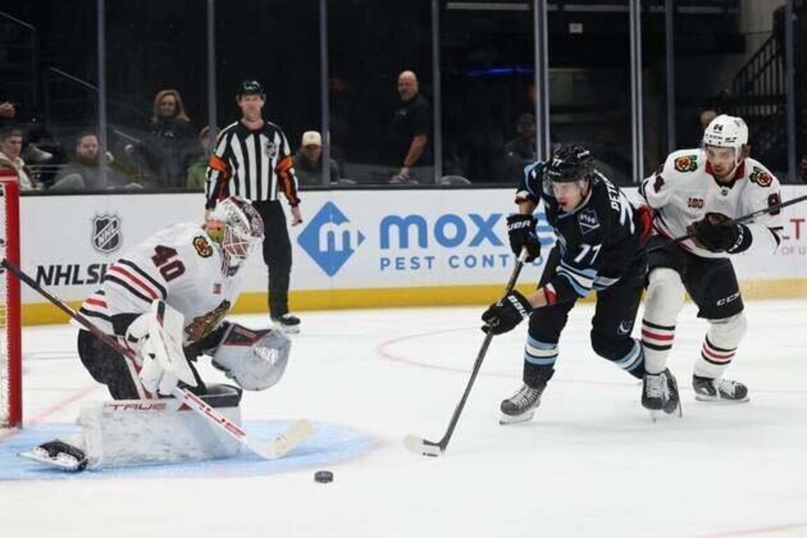 Arvid Soderblom posts first shutout as Blackhawks beat Mammoth