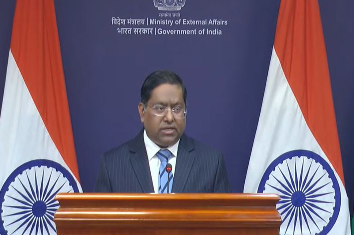 India calls to "exuercise restraint" in Indo-Pacific after China's military exercise around Taiwan