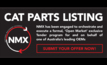 NMX partners with one of Australia's leading OEMs for the sale of CAT® parts