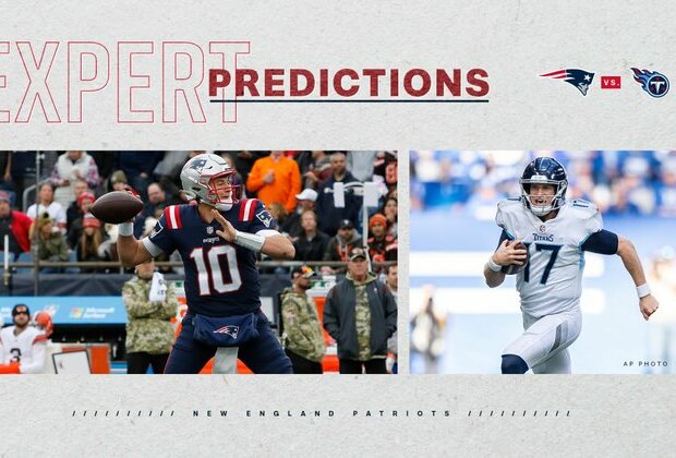 Expert Predictions: Week 12 picks for Patriots vs. Titans