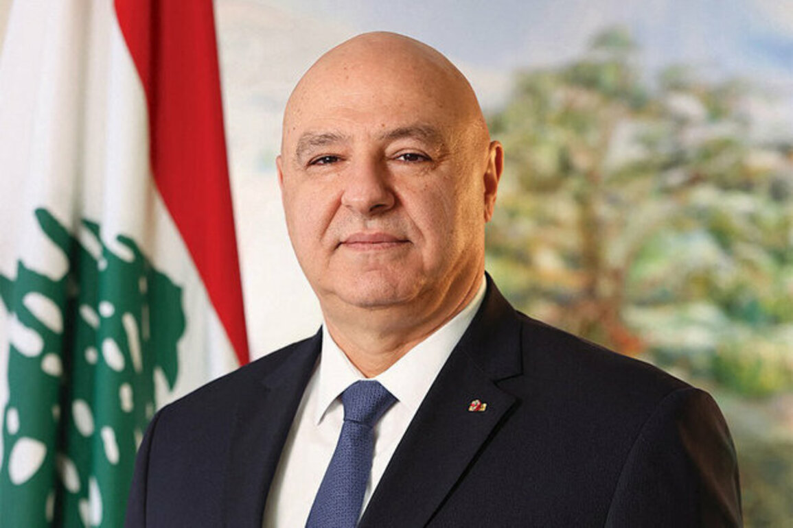 Lebanese President calls on US to support Israeli withdrawal; ensure exclusive state control of weapons