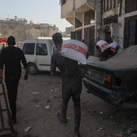 MIDEAST-GAZA CITY-FOOD SUPPLIES-DWINDLING