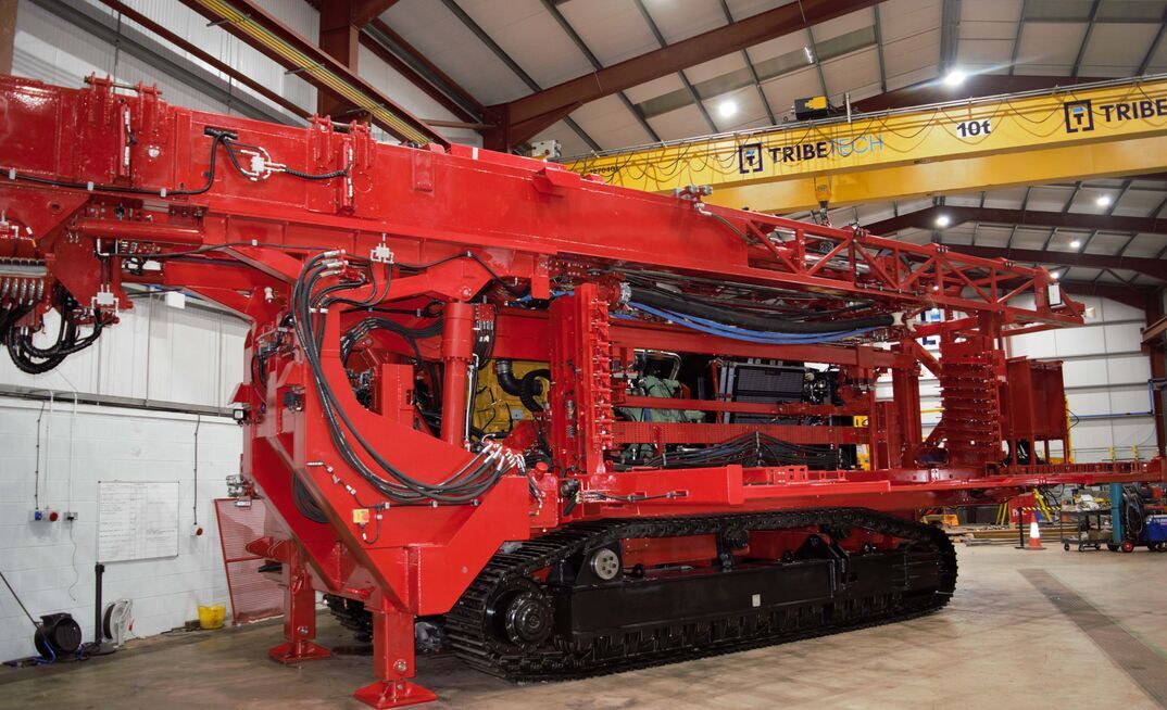 The first TTDSGC7000 in Tribe Technology's production facility