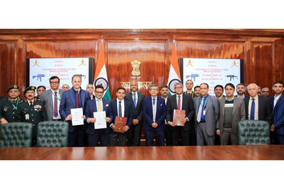 MoD inks INR 4,666 crore defence deals with Israel's IWI for carbines