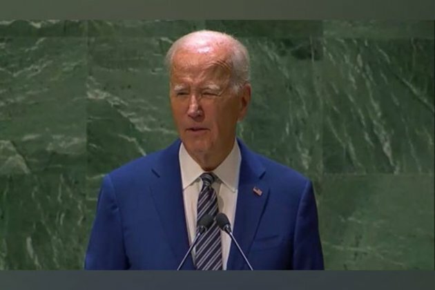US President Biden reaffirms support for "brave people of Ukraine" at 78th UNGA session