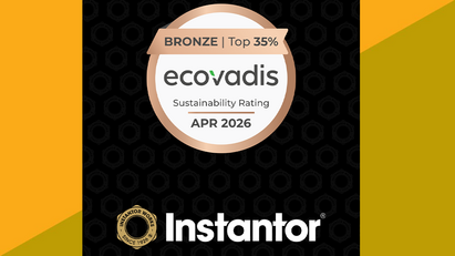 Instantor earns Bronze Medal from EcoVadis