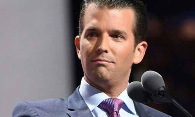 Trump son compares Syrian refugees to poisoned candies Trump son compares Syrian refugees to poisoned candies