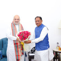 Chhattisgarh CM Vishnu Deo Sai holds high-level meeting with Amit Shah, discusses 'Bastar Development model'