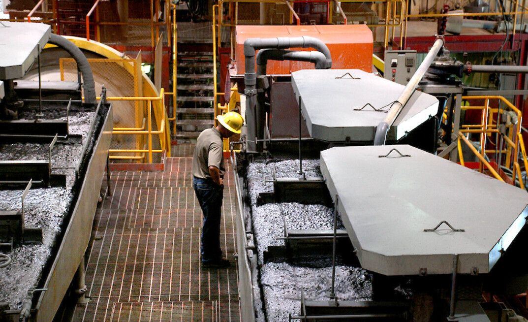 Mill at the Galena complex in Idaho, US