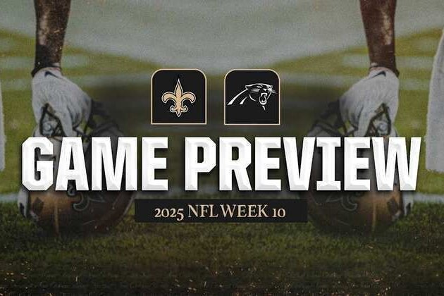Game Preview: Panthers vs. Saints | 2025 NFL Week 10