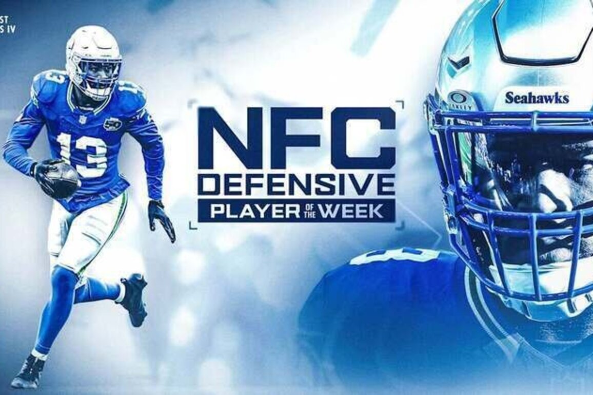 Seahawks LB Ernest Jones IV Named NFC Defensive Player Of The Week