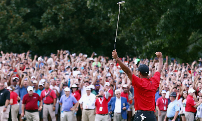 Tiger Woods seals first win in five years with Tour Championship Tiger Woods seals first win in five years with Tour Championship