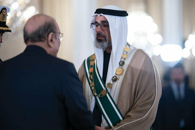 Crown Prince of Abu Dhabi, President of Pakistan discuss strengthening bilateral relations, mutual cooperation
