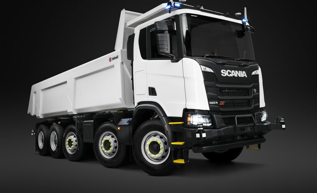 Scania's autonomous 40t truck. Photo courtesy Scania