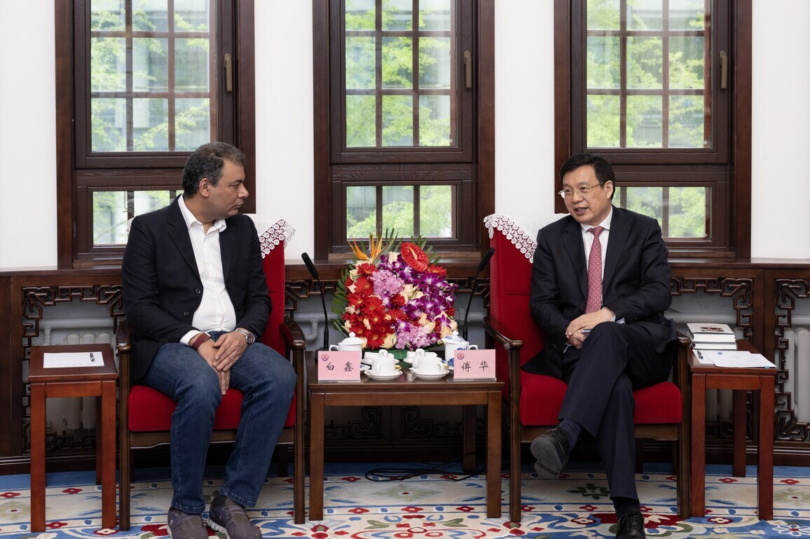 CHINA-BEIJING-XINHUA-FU HUA-EGYPTIAN SINOLOGIST-MEETING (CN)