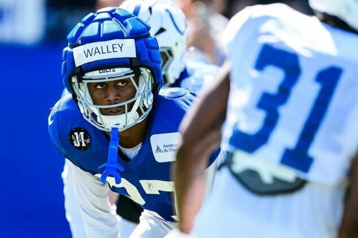 Colts CB Justin Walley sustains torn ACL, out for season
