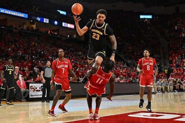 No. 2 Michigan remains perfect with victory over Maryland
