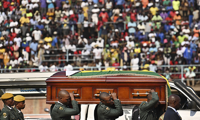 Mugabe's family agree to burial in 'heroes' monument Mugabe's family agree to burial in 'heroes' monument
