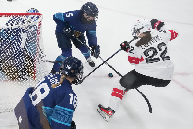 (MICO2026)ITALY-MILAN-OLYMPIC WINTER GAMES-ICE HOCKEY-WOMEN-PLAY-OFFS QUARTERFINALS-FIN VS SUI