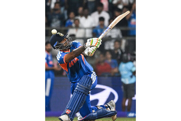 T20 WC: Suryakumar hails Namibia's "fire" with the ball; lauds Hardik, Varun for standout performances