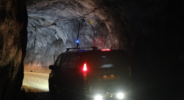 The Hybrid Navigation System was put through five separate test runs at the Pyhäsalmi mine in Finland.