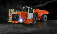 The Sandvik TH551i underground truck