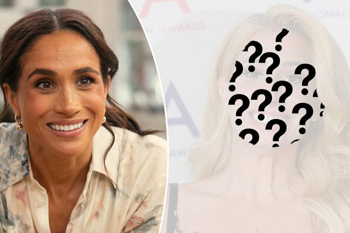 Which surprising celebrity is mimicking Meghan Markle&quest;