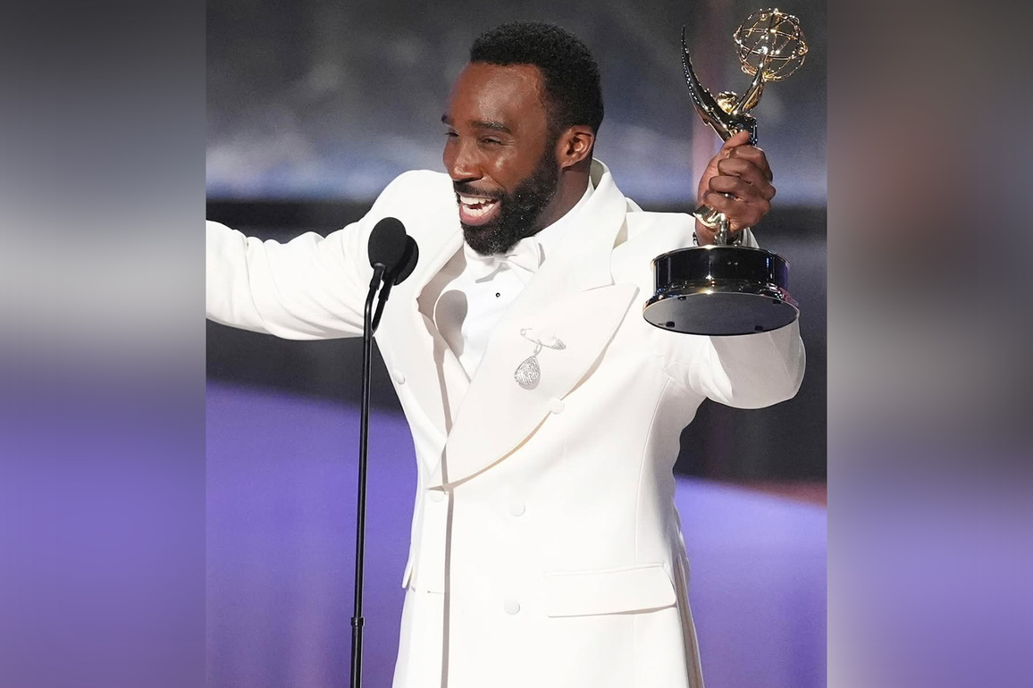 Tramell Tillman becomes first black actor to win Supporting Drama Emmy for 'Severance'