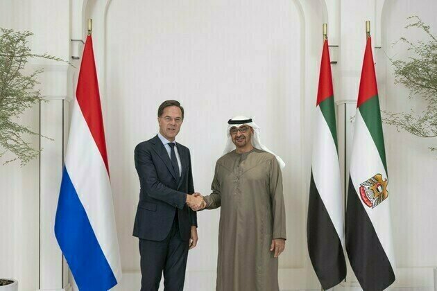 UAE President and Dutch Prime Minister discuss bilateral relations and international developments