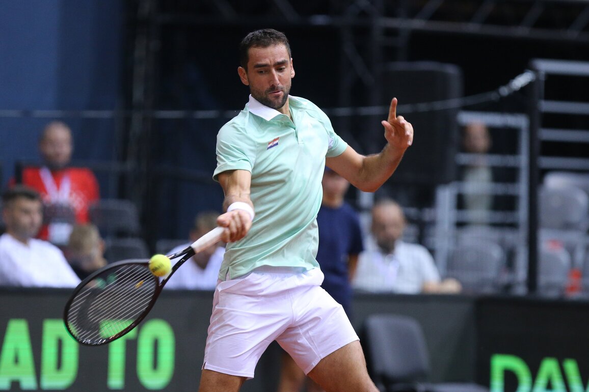 (SP)CROATIA-OSIJEK-DAVIS CUP-QUALIFIER-CRO VS FRA