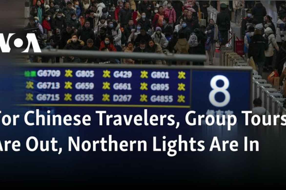 For Chinese Travelers, Group Tours Are Out, Northern Lights Are In