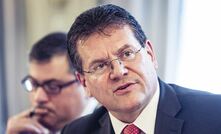 EU Vice-President Maros Sefcovic, who has been liaising with European battery manufacturers 