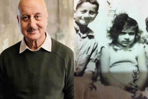 Anupam Kher drops adorable picture from his childhood days, says, "...we seldom think of the future"