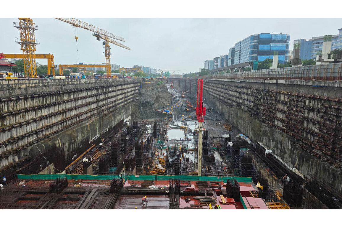84 pc excavation work completed at Mumbai bullet train station, the only underground station on Mumbai-Ahmedabad HSR corridor