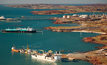 Rio Tinto's iron ore port operations at Dampier have been disrupted by a fire.