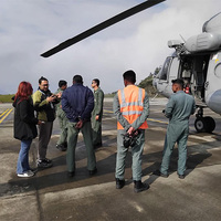 North Sikkim: Relief operations resume; first chopper sortie of day flies out of Pakyong