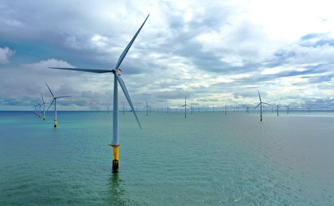 Giant fans of wind energy