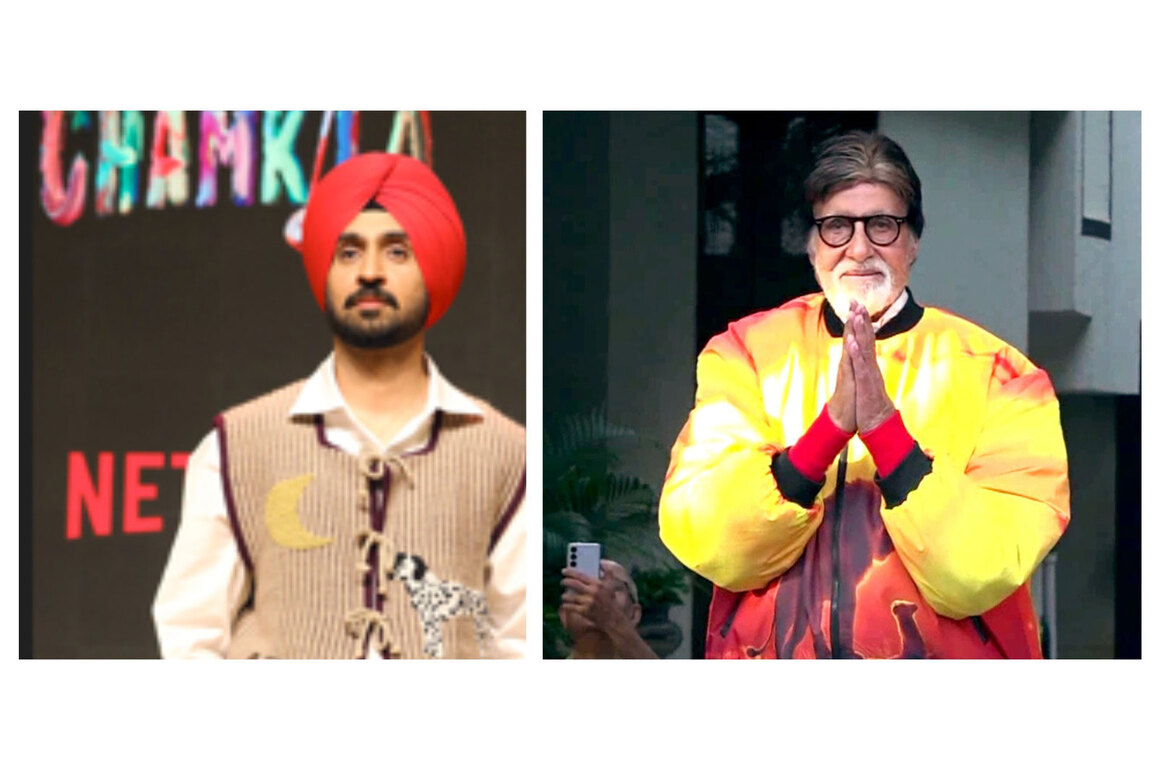 Amitabh Bachchan calls Diljit Dosanjh "Punjab de putra" as 'GOAT' singer appears on 'KBC' hot seat