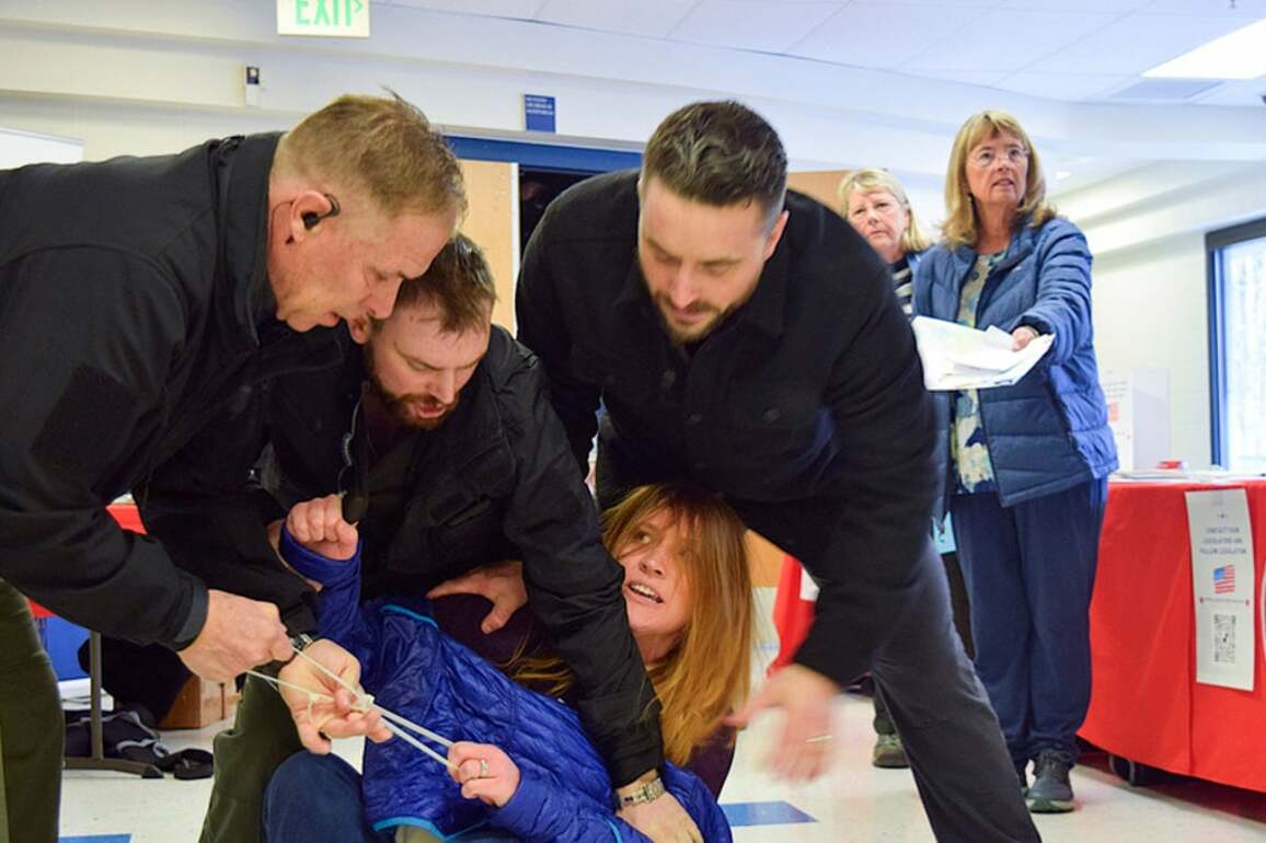 6 Men Charged After Woman Dragged Out Of Idaho Town Hall  Latest News