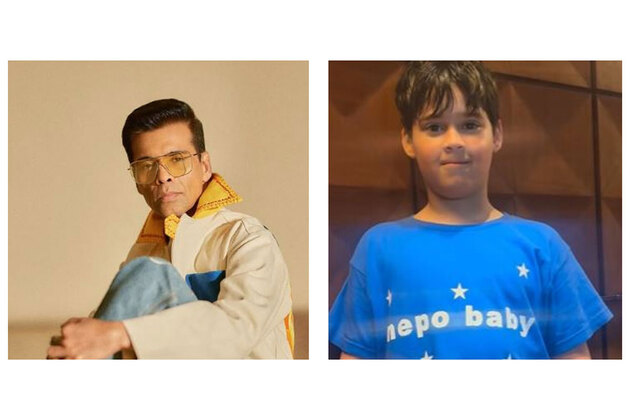 Karan Johar's son Yash wears 'Nepo Baby' T-shirt, says 'I don't want to be launched'