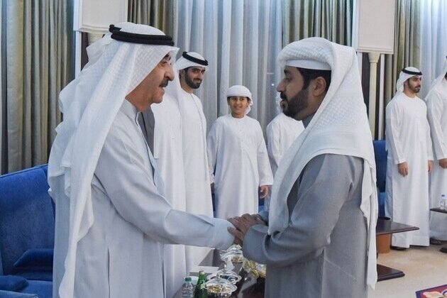 Umm Al Qaiwain Ruler receives Bahrain Consul-General, Ramadan well-wishers