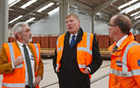 Minister's Ibstock visit shines light on housebuilding's return to form